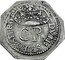 UK Shilling Charles II 1648 Second Issue: In the name of Charles II. Octagonal planchet. KM# 382 DUM SPIRO SPERO coin reverse