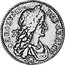 UK Shilling Charles II 1666 KM# 418.3 CAROLVS∙II∙ DEI∙GRATIA coin obverse