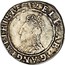UK Shilling Elizabeth I 1601 Sixth Issue (1601-02). KM# 5 2:ELIZAB∙D:G:ANG:FR:ET:HIB:REGI: coin obverse