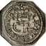 UK Shilling Ponterfract 1648 KM# 378 DVM: SPIRO:SPERO coin reverse