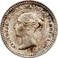 UK 1-1/2 Pence Victoria 1843 KM# 728 VICTORIA D:G: BRITANNIAR: REGINA F:D: coin obverse