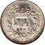 UK 1-1/2 Pence Victoria 1843 KM# 728 1 1/2 coin reverse