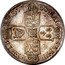 UK 1/2 Crown Anne Plumes 1708 KM# 525.3 MAG BRI ∙ FR ET ∙ HIB ∙ REG ∙ coin reverse