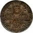 UK 1/2 Crown Anne Plumes in angles 1704 KM# 518.3 MAG - BR ∙ FRA - ET ∙ HIB - REG ∙ coin reverse