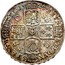 UK 1/2 Crown George I C and SS 1723 KM# 540.2 BRVN - ET β L β DVX - S β R β I β A β TH ET β EL β 17 23 coin reverse