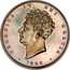 UK 1/2 Crown George IV 1826 KM# 695 GEORGIUS IV DEI GRATIA coin obverse