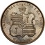 USA 1/2 D Hawaii Kalakaua (Hapalua) 1883 KM# 6 UA MAU KE EAOKA AINA I KA PONO HAPALUA 1/2 D coin reverse
