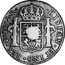 UK 1/2 Dollar Countermarked 1773 CM Date: ND(1797) KM# A622 ∙HISPAN∙ET IND∙REX∙4R∙I∙R∙ coin reverse
