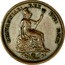 UK 1/2 Farthing William IV 1837 KM# 724 BRITANNIAR REX FID: DEF: coin reverse