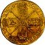 UK 1/2 Guinea Anne 1705 KM# 510.1 MAG BR FRA ET HIB REG 17 05 coin reverse