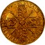 UK 1/2 Guinea Anne 1710 KM# 527 MAG BRI ∙ FR ET ∙ HIB REG ∙ coin reverse