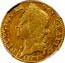 UK 1/2 Guinea George II (Half Guinea) 1745 KM# 580.2 GEORGIUS ∙ II ∙ DEI ∙ GRATIA ∙ coin obverse