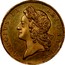 UK 1/2 Guinea George II no E.I.C. below head 1728 KM# 565.1 GEORGIVS ∙ II ∙ DEI ∙ GRATIA coin obverse