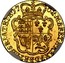 UK 1/2 Guinea George III 1762 KM# 593 *YEAR*∙M∙B∙F∙ET∙H∙REX∙F∙D∙B∙ET∙L∙D∙S∙R∙I∙A∙T∙ET∙E∙ coin reverse