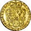 UK 1/2 Guinea George III 1764 Proof KM# 599 F ∙ D ∙ B ∙ ET ∙ L ∙ D ∙ S ∙ R ∙ I ∙ A ∙ T ∙ ET ∙ E ∙ M ∙ B ∙ F ∙ ET ∙ H ∙ REX ∙ coin reverse