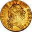 UK 1/2 Guinea George III 1801 KM# 649 GEORGIVS III DEI GRATIA coin obverse