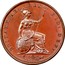 UK 1/2 Penny William IV 1831 Proof KM# 706a BRITANNIAR: REX FID: DEF: coin reverse
