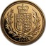 UK 1/2 Sovereign Elizabeth II 2002 Proof KM# 1025 2002 TN coin reverse