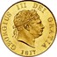 UK 1/2 Sovereign George III 1817 KM# 673 GEORGIUS III DEI GRATIA coin obverse
