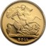 UK 1/4 Sovereign Elizabeth II 2011 Proof KM# 1117 2011 BP coin reverse