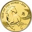 UK 10 Pounds Year of the Horse 2014 British Royal Mint KM# 1282 YEAR OF THE HORSE 2014 coin reverse
