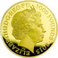 UK 1000 Pounds 50th Anniversary of the death of Sir Winston Churchill 2015 British Royal Mint Proof KM# 1309 ELIZABETH II D G REG F D 1000 POUNDS 2015 IRB coin obverse
