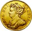 UK 2 Guineas Anne 1711 KM# 531 ANNA DEI GRATIA ∙ coin obverse