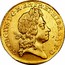 UK 2 Guineas George I 1720 KM# 554 GEORGIVS ∙ D ∙ G ∙ M ∙ BR ∙ FR ∙ ET ∙ HIB ∙ REX ∙ F ∙ D ∙ coin obverse