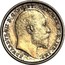 UK 2 Pence Edward VII 1902 Prooflike KM# 796 EDWARDVS VII D:G: BRITT: OMN: REX REGINA∙F:D: IND: IMP: DES coin obverse
