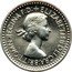 UK 2 Pence Elizabeth II (Maundy pre-decimal; 1st issue) 1953 Prooflike KM# 885 + ELIZABETH II DEI GRA:BRITT:OMN:REGINA F:D: coin obverse