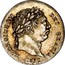 UK 2 Pence George III 1820 KM# 669 GEORGIUS III DEI GRATIA coin obverse