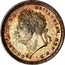UK 2 Pence George IV 1829 Prooflike KM# 684 GEORGIUS IIII D.G. BRITANNIAR. REX F.D. coin obverse
