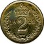UK 2 Pence George V 1922 Prooflike KM# 812a *YE 2 AR* coin reverse