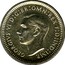 UK 2 Pence George VI Maundy Coinage 1948 Prooflike KM# 847a GEORGIVS VI D:G:BR:OMN:REX F:D:IND:IMP. HP coin obverse