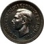 UK 2 Pence George VI Maundy Coinage 1950 Prooflike KM# 871 GEORGIVS VI D:G:BR:OMN:REX FIDEI DEF. HP coin obverse
