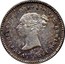 UK 2 Pence Victoria 1870 Prooflike KM# 729 VICTORIA D:G: BRITANNIAR: REGINA F:D: coin obverse