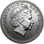 UK 2 Pounds 20th Anniversary Britannia 1999 British Royal Mint Proof KM# 1000 'ELIZABETH'II'D'G REG'FID'DEF' 2'POUNDS IRB coin obverse