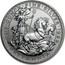 UK 2 Pounds 20th Anniversary Britannia 1999 British Royal Mint Proof KM# 1000 ONE'OUNCE'FINE'SILVER'2009 BRITANNIA PH coin reverse