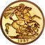 UK 2 Pounds George VI 1937 Proof KM# 860 1937 B.P. coin reverse