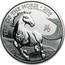 UK 2 Pounds Year of the Horse 2014 British Royal Mint Proof KM# 1281 YEAR OF THE HORSE ∙ 2014 1 OZ FINE SILVER 999 coin reverse