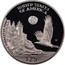 USA $25 American Eagle 1998 W Proof KM# 290 UNITED STATES OF AMERICA .9995 PLATINUM 1/4 OZ. $25 coin reverse