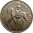 UK 25 New Pence Queen's Silver Jubilee 1977 Proof KM# 920 ELIZABETH∙II DG∙REG FD 1977 coin obverse