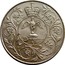 UK 25 New Pence Queen's Silver Jubilee 1977 Proof KM# 920 - coin reverse