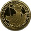 UK 25 Pounds Britannia 2002 British Royal Mint Proof KM# 1009 '1/4'ONE'OUNCE'FINE' 'GOLD' 'BRITANNIA'2002' P.NATHAN coin reverse