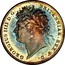 UK 3 Pence George IV 1829 Prooflike KM# 685.2 GEORGIUS IIII D.G. BRITANNIAR. REX F.D. coin obverse