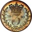 UK 3 Pence George IV 1829 Prooflike KM# 685.2 3 coin reverse