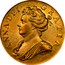 UK 5 Guineas Anne 1705 KM# 520.2 ANNA ∙ DEI ∙ GRATIA ∙ coin obverse