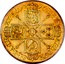 UK 5 Guineas George I 1716 KM# 547 BRVN ET ∙ L ∙ DVX ∙ S ∙ R ∙ I ∙ A ∙ TH ∙ ET ∙ EL ∙ coin reverse