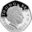 UK 50 Pence 100th Anniversary of Girl Guiding 2010 British Royal Mint Proof KM# 1165 ELIZABETH∙II∙D∙G REG∙F∙D∙2010 IRB coin obverse