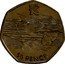 UK 50 Pence 2012 London Olympics - Aquatics 2011 British Royal Mint KM# 1166 50 PENCE coin reverse